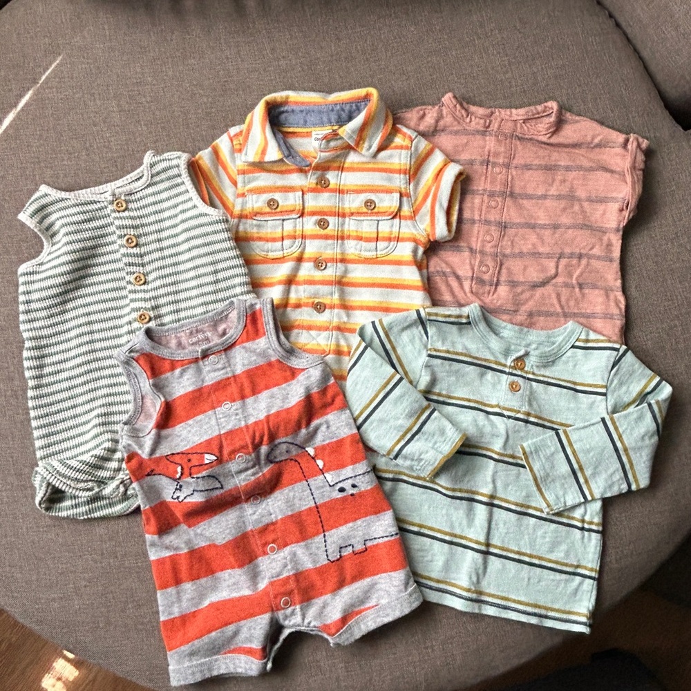 Boy’s Striped Summer Bundle (3 months)